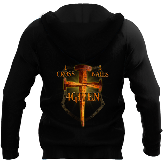 1Cross 3Nails 4Given - T-Shirt Style for Men and Women