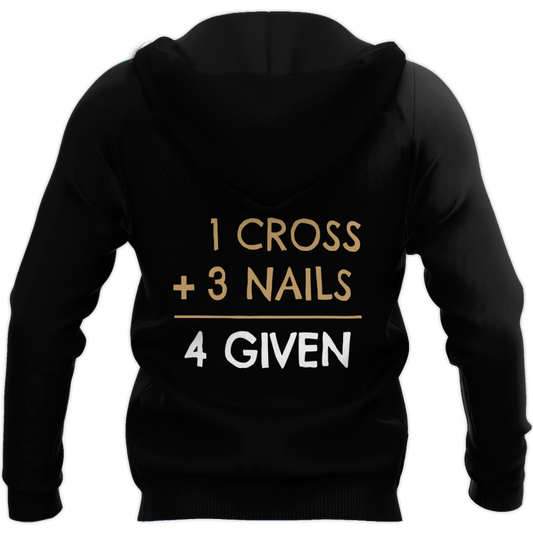 1Cross 3Nails 4Given - T-Shirt Style for Men and Women